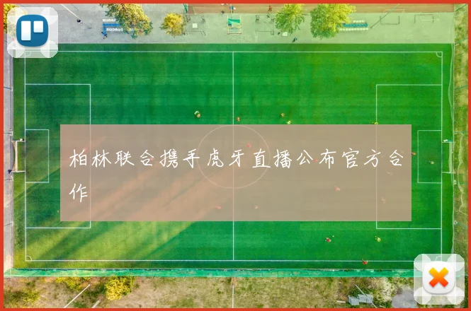 柏林联合携手虎牙直播公布官方合作